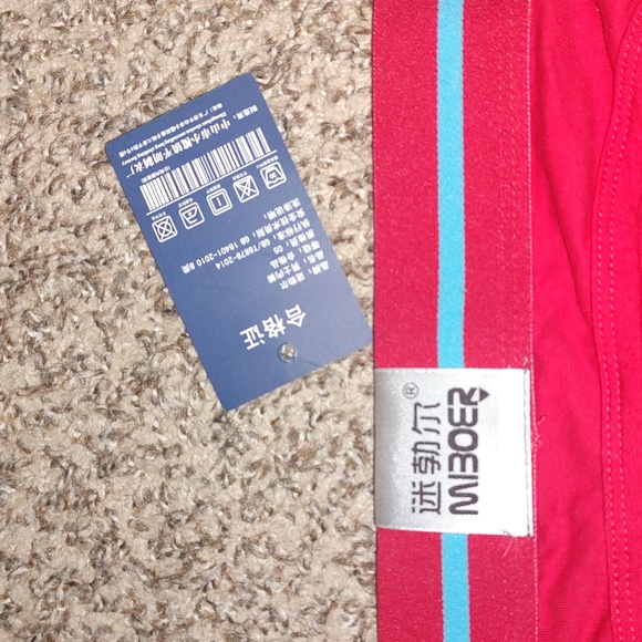 MBOER Trunk Boxer Brief Pouch Red Size XXL NWT - Picture 6 of 8